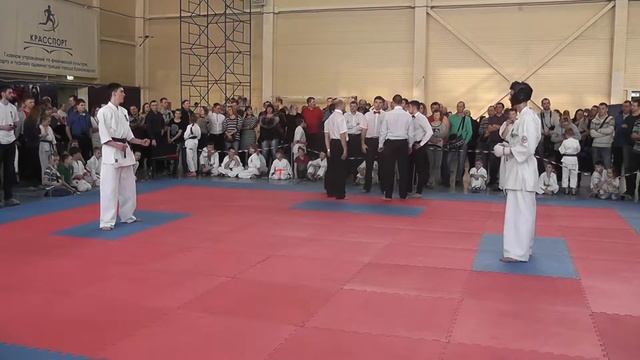 25.02.18 Чемпионат Красноярского края по Всестилевому карате. Руф Максим смотреть онлайн