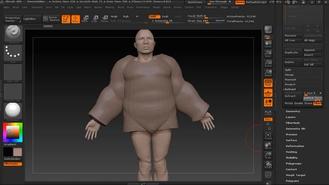 ИННОВАЦИОННЫЙ СПОСОБ! КАК СОЗДАВАТЬ ОДЕЖДУ В ZBRUSH! смотреть онлайн
