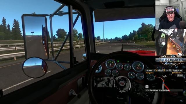 American Truck Simulator Mods Peterbilt 379 EXHD Weekly Drive смотреть онлайн