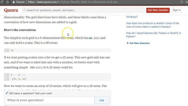 1 Numpy Arrays смотреть онлайн
