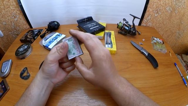 Большая посылка для рыбалки с Aliexpress Шнур, флюорокарбон , воблеры , Mermaid Knight смотреть онлайн