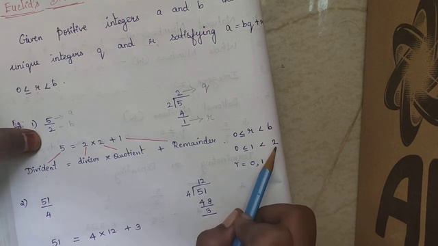 CBSE MATHEMATICS Class: 10 Chapter 1 - Real Numbers - Euclid's Division Lemma in English смотреть онлайн