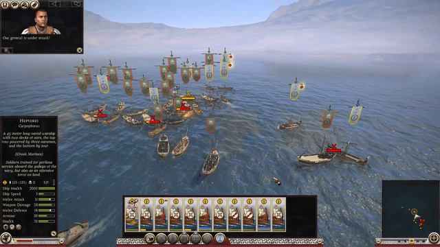 Total War Rome II Divide Et Impera Mod My Assault Ships VS Enemy Transport Ships Seleucid Campign смотреть онлайн