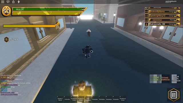 Silver Chariot Requiem 1v1s (Roblox - Your Bizarre Adventure) смотреть онлайн