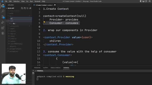 ? Context API in react | Managing State in React Project | Hindi смотреть онлайн