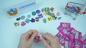 Стикерсы Секрет Розовых Пакетиков Распаковка Магнит Акция Наклейки Персонажи Обзор | СПЕЦЗАКАЗ