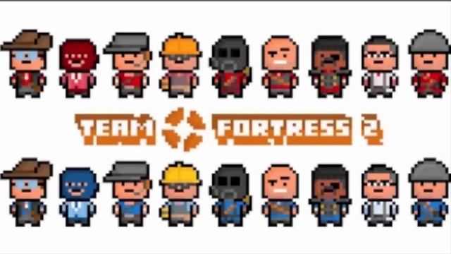 TF2 Soldier of Dance Kazotsky Kick 8 bit 1 hour смотреть онлайн