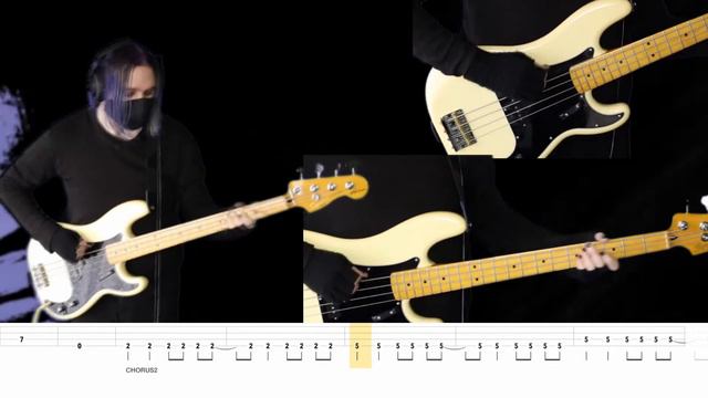 Savior - Rise Against Bass Cover (Tablature) смотреть онлайн