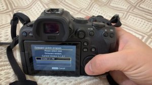 Как обновить прошивку Canon EOS R6 и R5? | How to update the firmware Canon R5 и R6