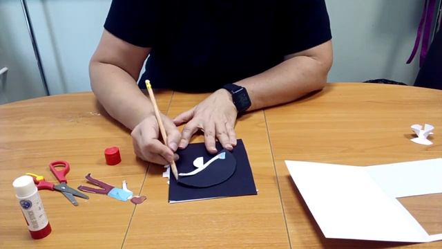 Открытка с подвижным элементом ко Дню учителя смотреть онлайн