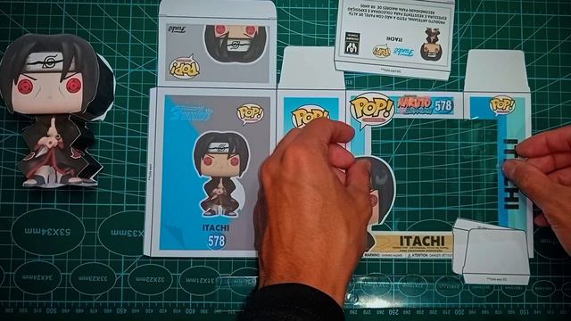 Funko Pop ITACHI UCHIHA(Figura de Itachi con Kunai) en Papercraft смотреть онлайн