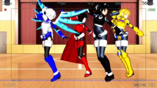 [MMD] Team RWBY dancing to Umbrella смотреть онлайн