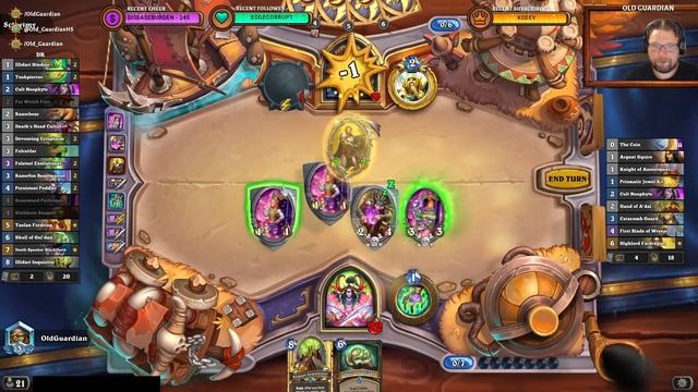 Help me Oracle of Elune! (Hearthstone Deathrattle Demon Hunter heartbreak) смотреть онлайн