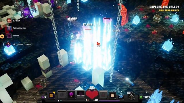 How to Get MECHANIZED SAWBLADE Unique Weapon | Nether DLC Minecraft Dungeons смотреть онлайн