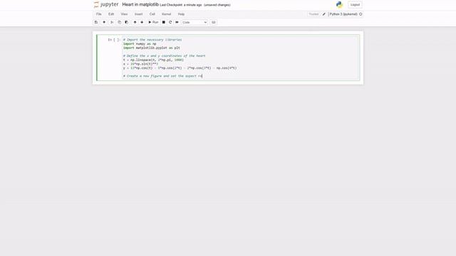Python Matplotlib Heart Shape смотреть онлайн