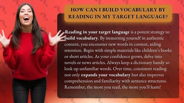 How Can I Build Vocabulary by Reading in My Target Language? смотреть онлайн