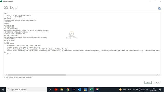 Tally to Excel Live Import direct from Excel | Excel Power Query and Tally Connection @LearnWell смотреть онлайн