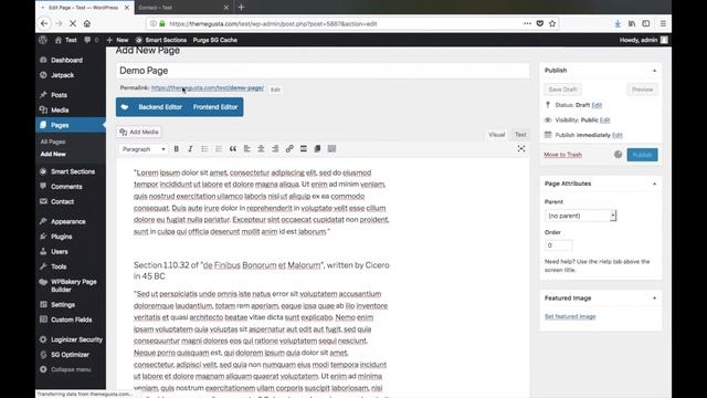 How to assign a section to a specific page in Wordpress with Smart Sections смотреть онлайн