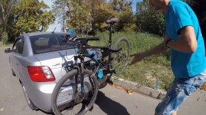 Крепление на фаркоп для велосипедов