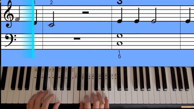 Musique de Noel - Jingle Bells (Vive le vent) Défi Noël avec partition solfège Simply piano смотреть онлайн