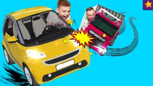 Полицейский ЕДЕТ на разных МАШИНАХ