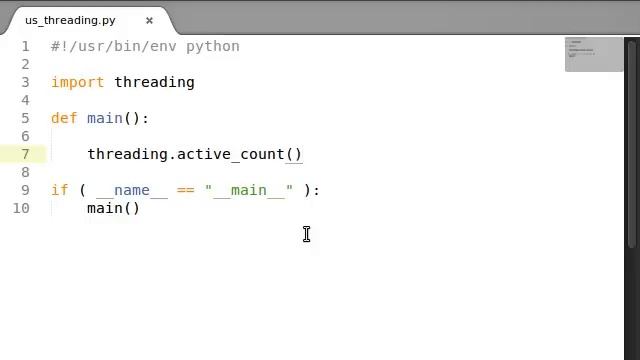 Python [threading] 01 ActiveCount, Enumerate, & CurrentThread смотреть онлайн