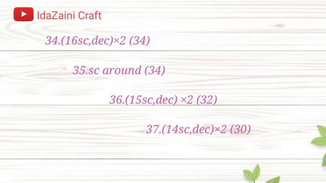 How To Make Amigurami//free Mermaid Pattern//IdaZaini Craft