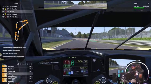 LeMans Ultimate new daily race : Monza ( Alright we're going cockpit view ) смотреть онлайн