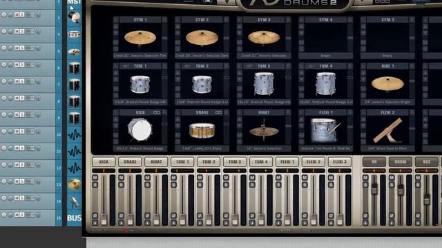 Addictive Drums 2 in Reaper - Multichannel output (Многоканальный выход) смотреть онлайн