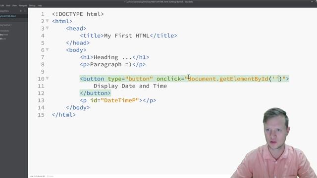 3. Website Design - Basic Javascript смотреть онлайн