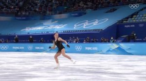 Олимпиада в Пекине. Камила Валиева и Александра Трусова.