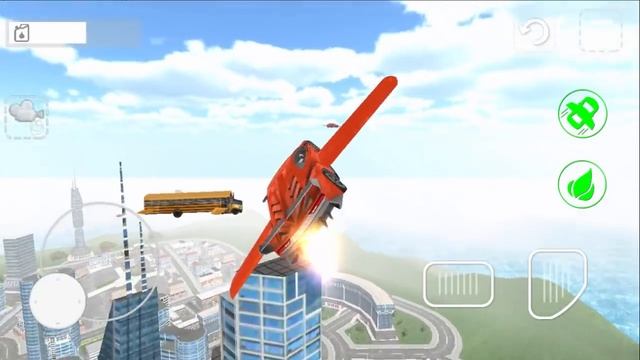 Flying Car Racing 3D iOS / Android Gameplay смотреть онлайн