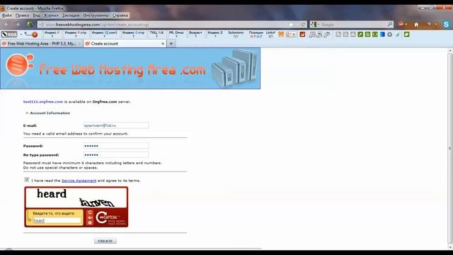 Лучший бесплатный хостинг orgfree.freewebhostingarea.com смотреть онлайн