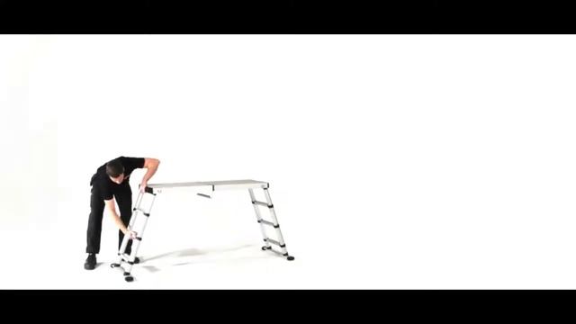 Telesteps Solid Line Adjustable Height Work Platform Ladder смотреть онлайн