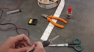 Как припаять кабель питания к светодиодной ленте? (часть 2) Пайка