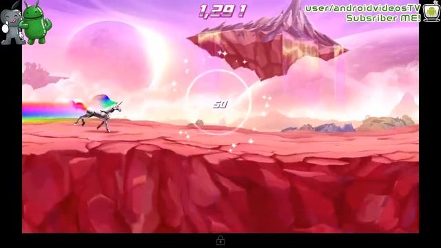 Android Robot Unicorn Attack 2 Gameplay смотреть онлайн