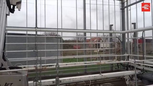 Промышленные теплицы. Мойка теплиц. To clean greenhouses. смотреть онлайн