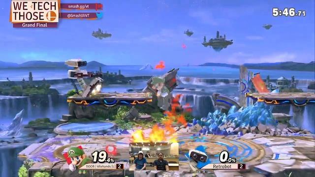 We Tech Those #97 idlehands (Wolf, Mario) vs Retrobot (ROB) Grand Finals смотреть онлайн