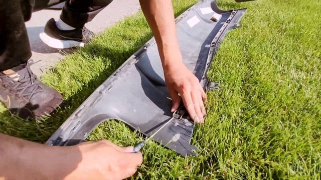 ECS REAR DIFFUSER FOR AUDI S4 B9! смотреть онлайн