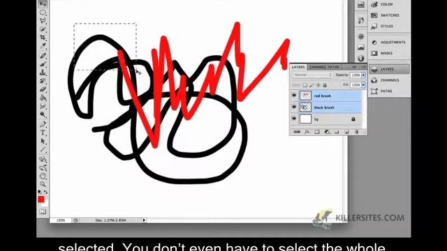 Photoshop CS5 Closed Captioned - Intro to Layers Part 2 смотреть онлайн