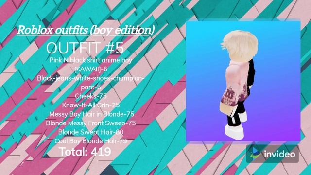 9 ROBLOX boy's outfits/ skins/ avatars (boy edition) смотреть онлайн