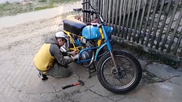 Восстановление мотоцикла Минск. Этап 3 смотреть онлайн