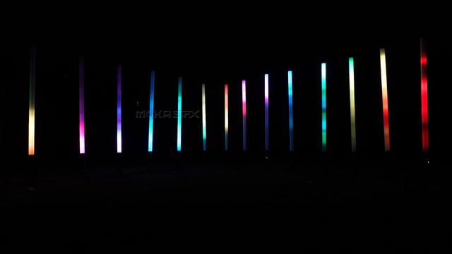Pixel Tube Lighting | 360 RGB LED Pixel Tube Light With Wireless DMX смотреть онлайн