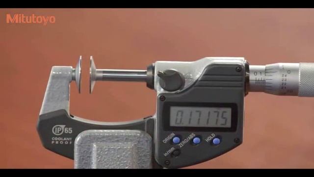 Mitutoyo Disk Micrometer смотреть онлайн