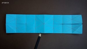 Объёмный флексагон оригами • Как сделать антистресс трансформер оригами из 1 листа бумаги [БЕЗ КЛЕЯ