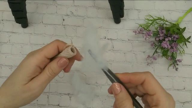 Вязаная кукла. Кукла крючком. Кукла Тильда. Интерьерная кукла .Вяжем ручки.МК. Часть 3. #домавместе смотреть онлайн