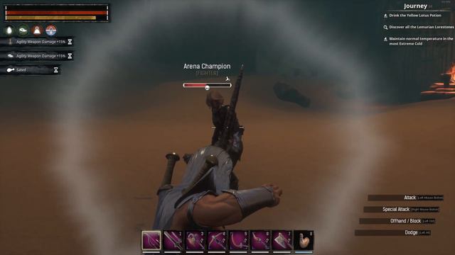 Conan Exiles - Elf vs Arena Champion смотреть онлайн