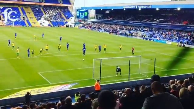 Clayton Donaldson Penalty Goal Vs Norwich 2016 3-0 смотреть онлайн