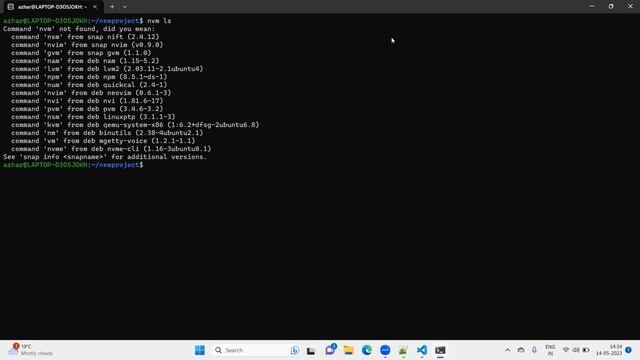 Install software in WSL ubuntu | Install NodeJS in WSL Ubuntu смотреть онлайн