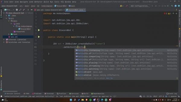 How to Create a Discord Bot with Java Discord API
